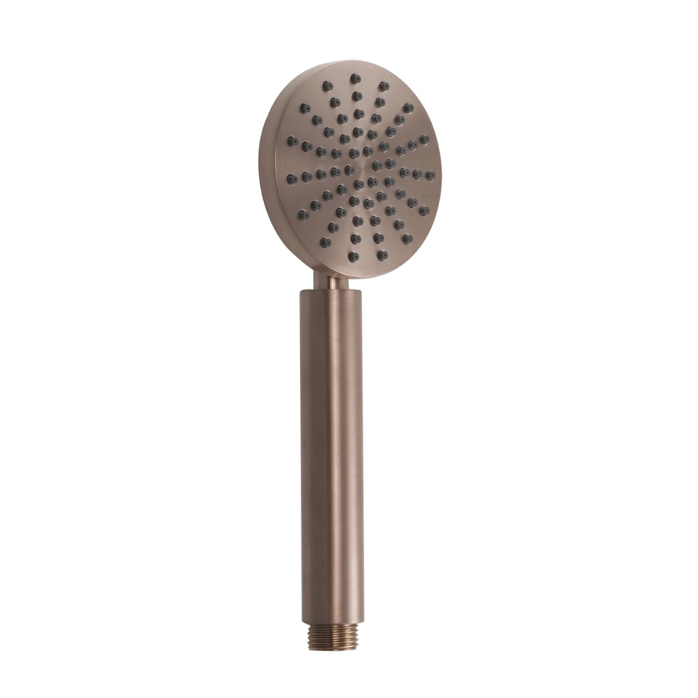 Product Cut out image of the JTP Vos Brushed Bronze Single Function Shower Handset